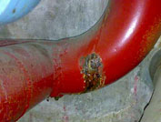 pipe corrosion 5 - Composite repair for pipe corrosion and leaks