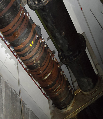 1353 pipe leak repair 3 2 - Mining & Metals Industry