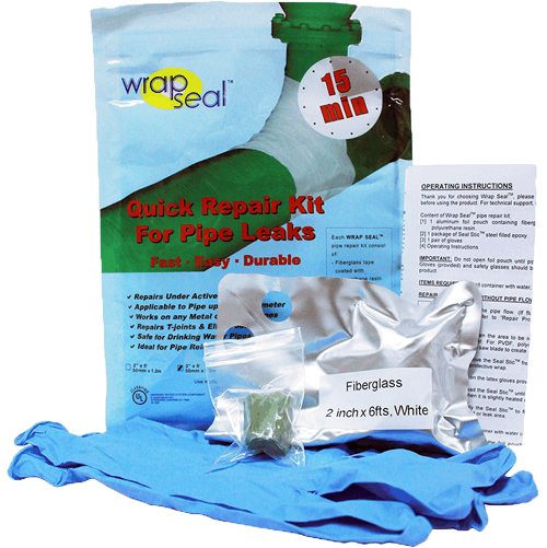 1433 Pipe Repair Kit Wrap Seal Kit1 - LEAK REPAIR PRODUCTS (EN)
